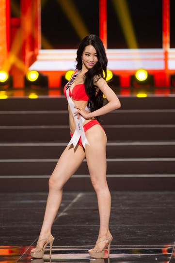 ▲ 미스유니버스 대회 TOP16에서 안타깝게 탈락한 김유미(사진=미스유니버스 공식 홈페이지)