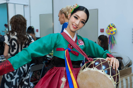 ▲ 한국 대표 미인으로 미스유니버스 대회에 출전한 김유미(사진=미스유니버스 공식 홈페이지)