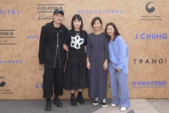 ▲사진=(왼쪽부터) 비뮈에트 서병문 & 엄지나, 제이청 정재선, 분더캄머 신혜영 디자이너