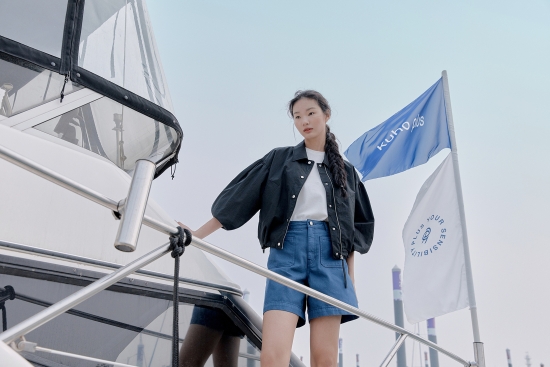 ▲ 구호플러스가 바닷가의 자유를 표현한 '2022년 여름 컬렉션'을 출시했다./사진제공=삼성물산 패션부문