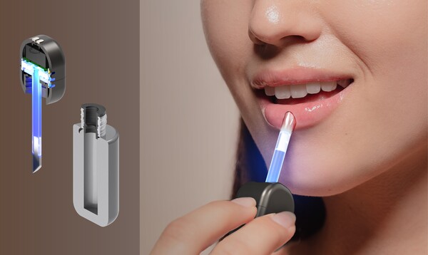 아모레퍼시픽이 개발한 '립큐어빔(Lipcure Beam)' 기술이 CES 2024(Consumer Electronics Show 2024) 혁신상을 받았다고 밝혔다.