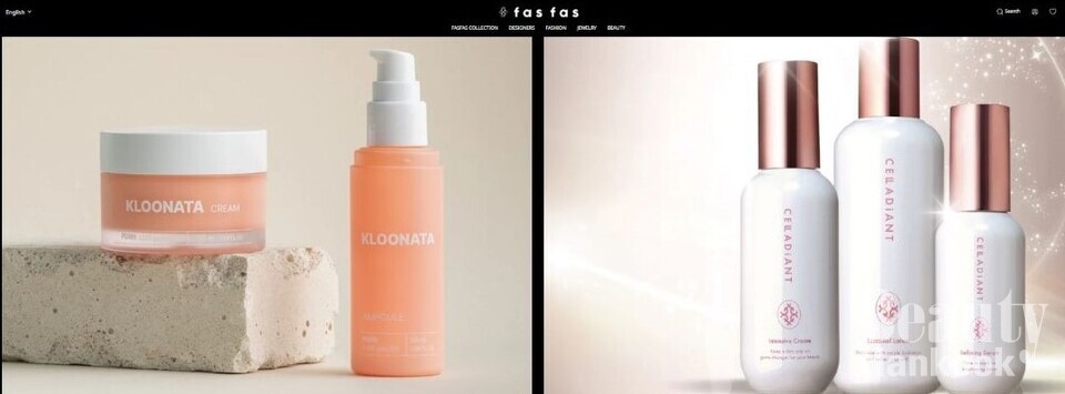 “Premium K-beauty and fashion online store FASFAS is also reaping the benefits of the recent K-Demon Hunters craze, with rising brand recognition for labels such as KLOONATA. [Photo = Courtesy of FASFAS]”